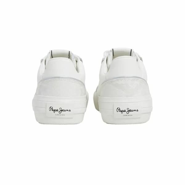 Naisten vapaa-ajan lenkkarit Pepe Jeans Allen Twin Valkoinen - 40