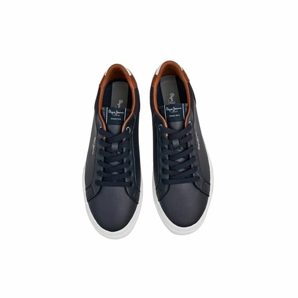 Sportskor Casual Pepe Jeans Kenton Court Marinblå - 46