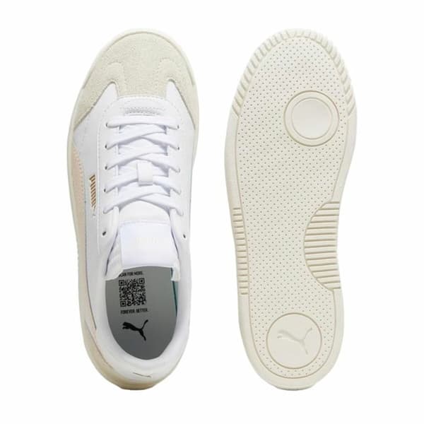 Kvinde Casual Sneakers Puma Puma Club 5v5 D Hvid - 37