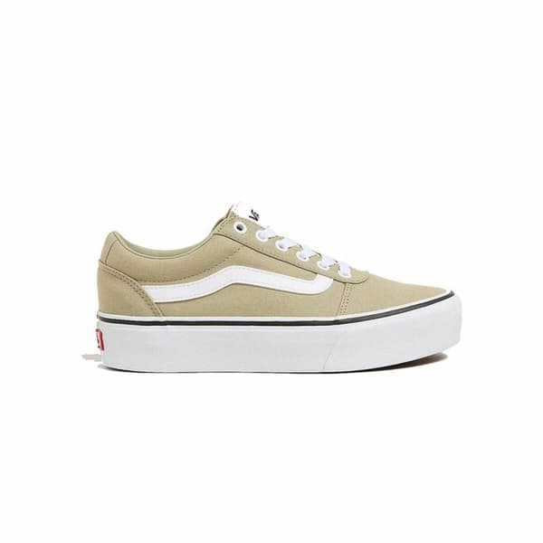 Casual Träningsskor Dam Vans Ward Platform Cnvs Elm Beige Ljusbrun - 34.5