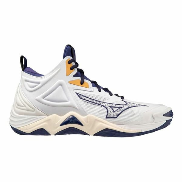 Joggesko for menn Mizuno Wave Momentum 3 Mid Hvit Volleyball - 46.5