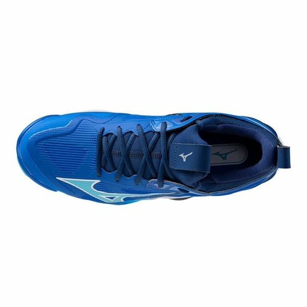 Joggesko for menn Mizuno Wave Momentum 3 Blå Volleyball - 43