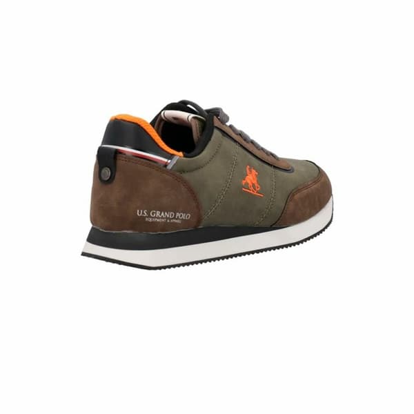 Joggesko U.S. Grand Polo Rennes Essential Nbk Oliven Lysebrun - 42