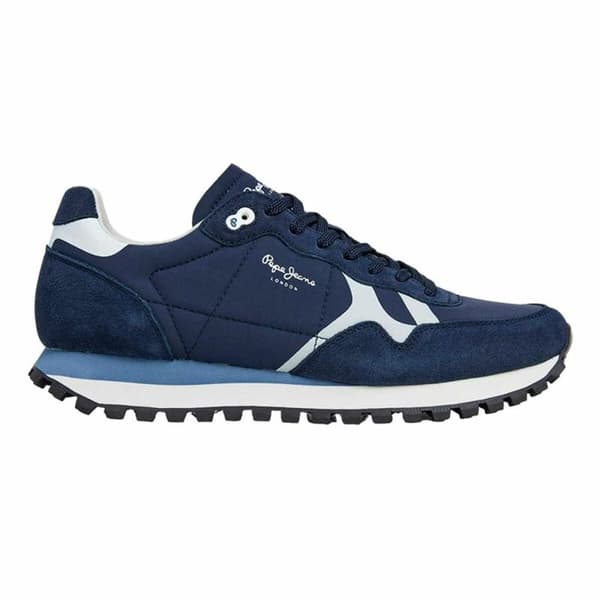 Joggesko Pepe Jeans Brit-On Prints Blå - 43