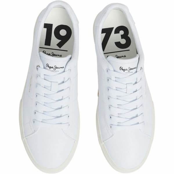 Joggesko Pepe Jeans Kenton Rise Hvit - 43