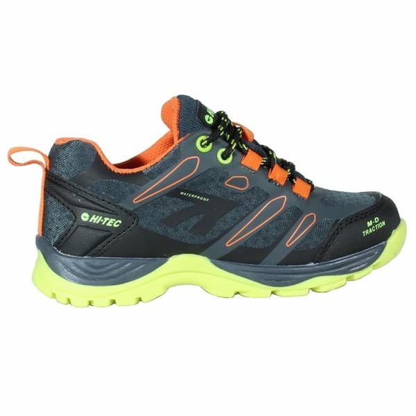 Lasten urheilukengät Hi-Tec Toubkal Low Waterproof Harmaa - 37