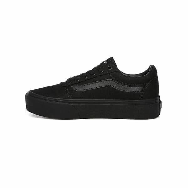 Naisten vapaa-ajan lenkkarit Vans Ward Platform Musta - 35