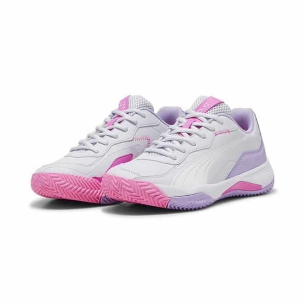 Sportsjoggesko for kvinner Puma Nova Smash Hvit Plomme - 41