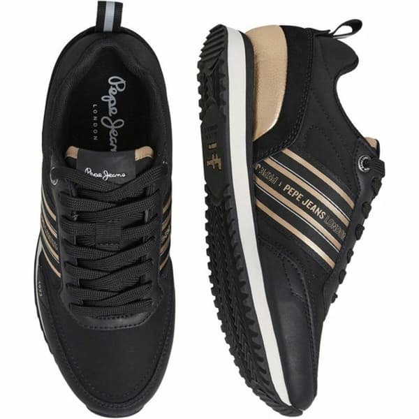 Hverdagssko For Kvinner Pepe Jeans Dublin City Svart - 37