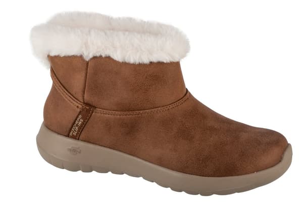 Skechers Slip-Ins: On-The-Go - Cozy Dream 144800-CSNT, Kvinna, Sneakers, brun