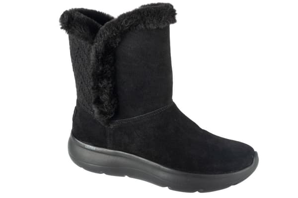 Skechers On-The-GO Encore - Snow Flurry 144870-BBK, Kvinna, Vinterkängor, svart