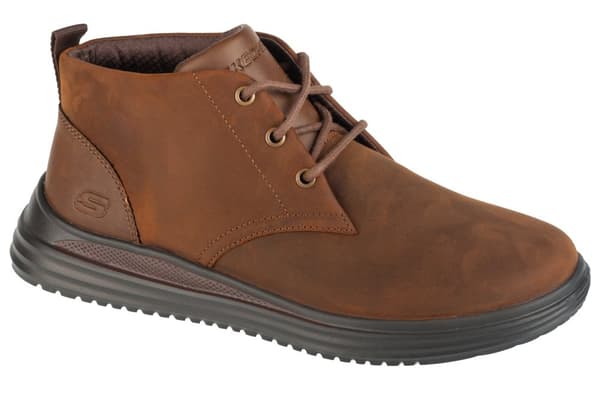 Skechers Proven - Yermo 204670-CDB, Man, Snörskor, brun