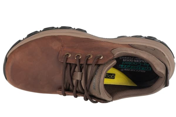 Skechers Knowlson - Leland 204920-DKBR, Man, Halva skor, brun
