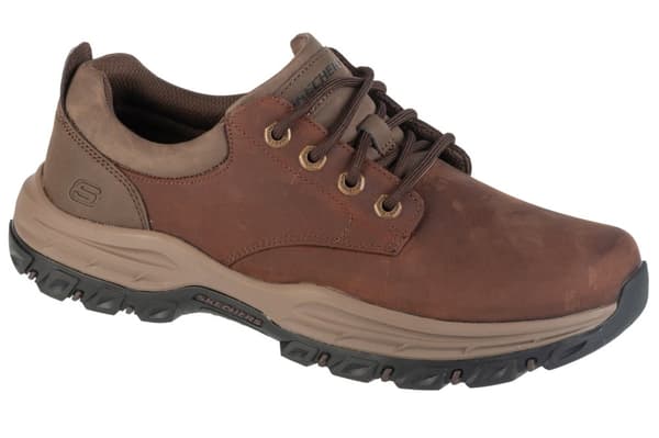 Skechers Knowlson - Leland 204920-DKBR, Man, Halva skor, brun