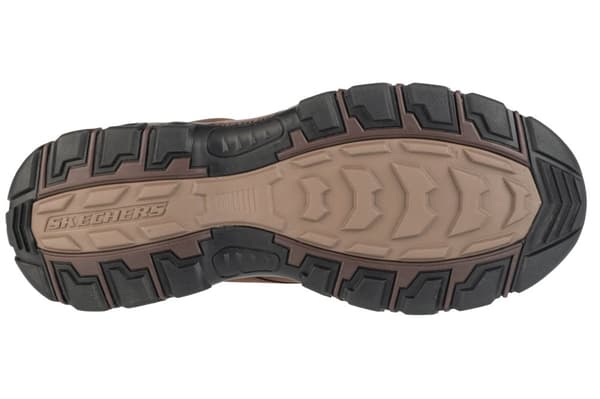 Skechers Knowlson - Leland 204920-DKBR, Man, Halva skor, brun