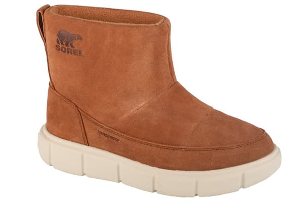Sorel Explorer III Slip-on WP 2077971242, Kvinna, Vinterkängor, brun