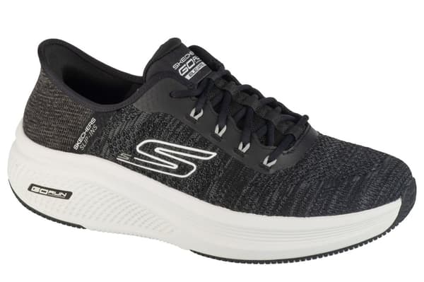 Skechers Slip-Ins: Go Run Elevate 2.0 220852-BKW, Man, Löparskor, svart