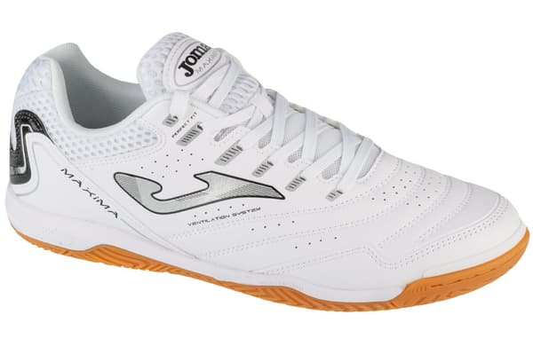 Joma Maxima 2502 IN MAXS2502IN, Man, Fotbollstränare inomhus, vit White 42