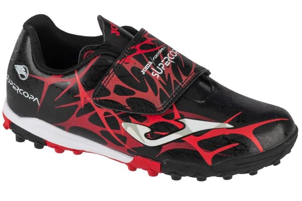 Joma Super Copa Jr 2501 TF SCJS2501TFV, til Dreng, Turf fodboldtrænere, sort