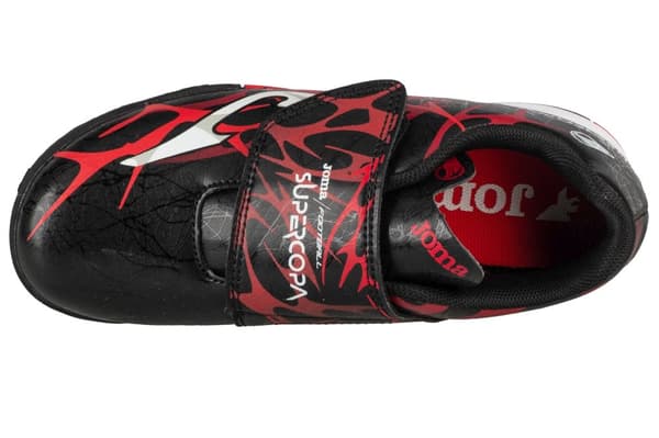 Joma Super Copa Jr 2501 TF SCJS2501TFV, til Dreng, Turf fodboldtrænere, sort