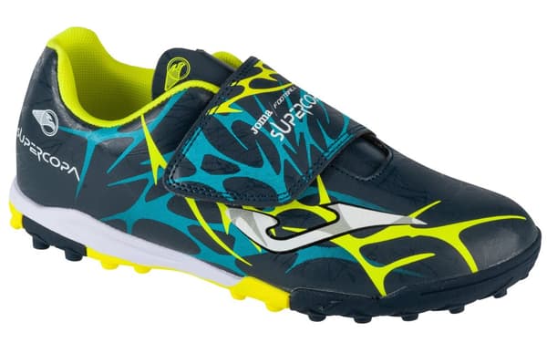 Joma Super Copa Jr 2503 TF SCJS2503TFV, för Pojke, Turf football trainers, marinblå Navy 38