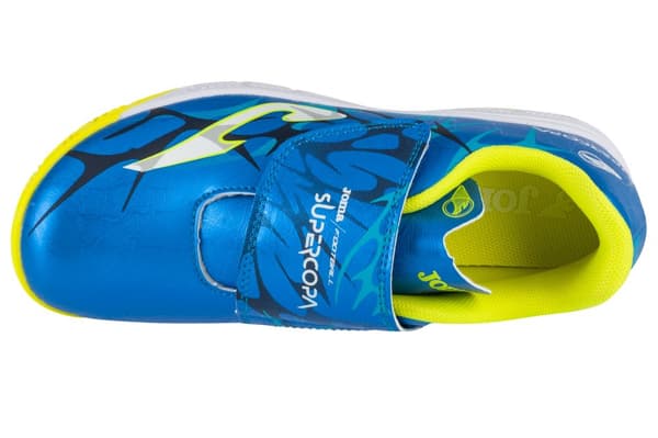 Joma Super Copa Jr 2504 IN SCJS2504INV, til Dreng, Indendørs fodboldtrænere, blå