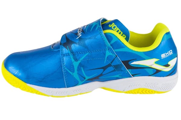 Joma Super Copa Jr 2504 IN SCJS2504INV, til Dreng, Indendørs fodboldtrænere, blå