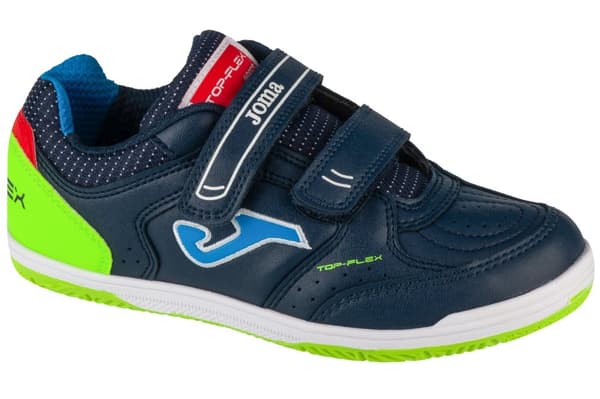 Joma Top Flex Jr 2533 IN TPJS2533INV, til Dreng, Indendørs fodboldtrænere, marine blå