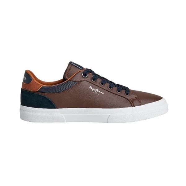 Gymnastikskor, Herr Pepe Jeans Kenton Court Brun - 45