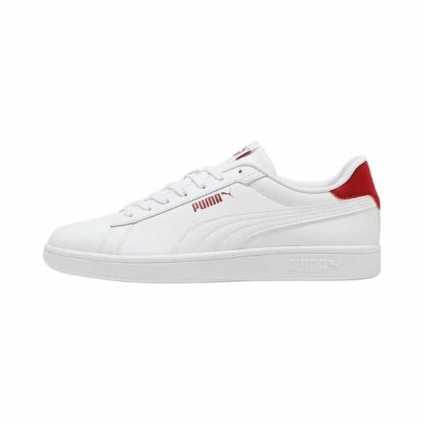 Sportskor Casual Herr Puma Smash 3.0 L Vit Röd - 45