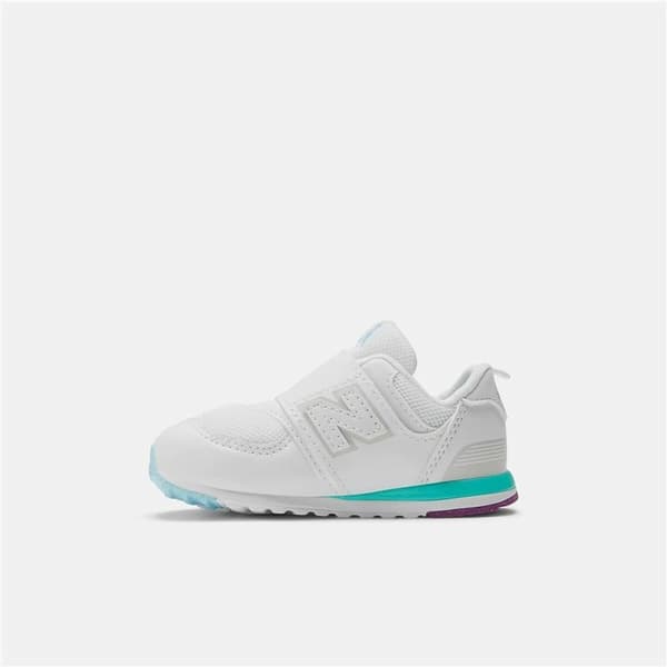 Lasten urheilukengät New Balance 574 NEW-B HOOK LOOP Valkoinen - 26