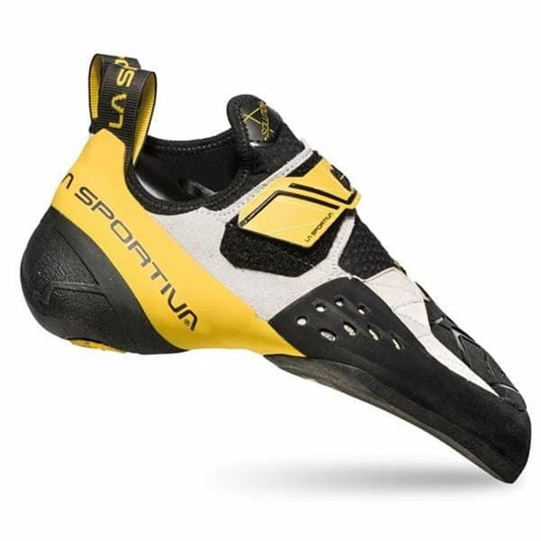 Klätterskor La Sportiva Solution Vit Gul - 42.5