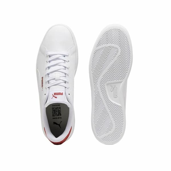 Sportskor Casual Herr Puma Smash 3.0 L Vit Röd - 45