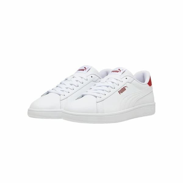 Sportskor Casual Herr Puma Smash 3.0 L Vit Röd - 45