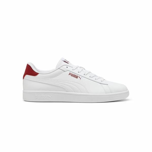 Sportskor Casual Herr Puma Smash 3.0 L Vit Röd - 45