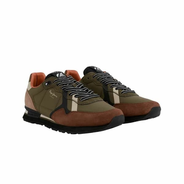 Sportskor Casual Herr Pepe Jeans Brit Road Brun - 45