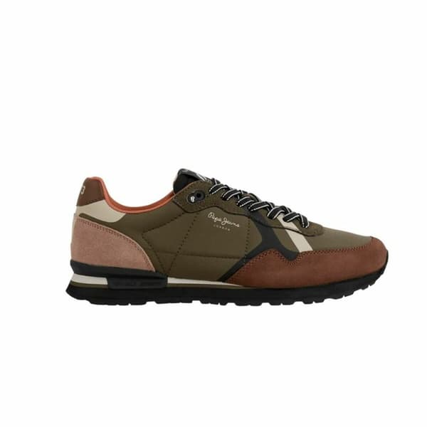 Sportskor Casual Herr Pepe Jeans Brit Road Brun - 45