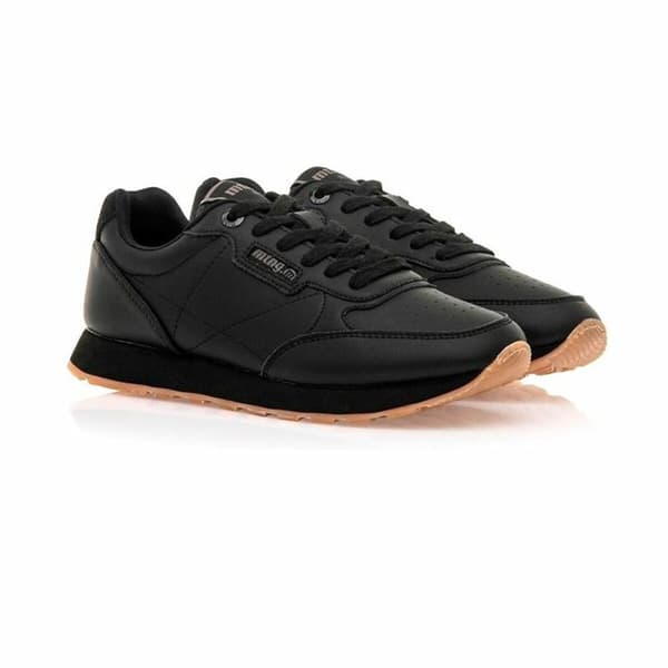 Kvinde Casual Sneakers Mustang Joggo Sort - 36