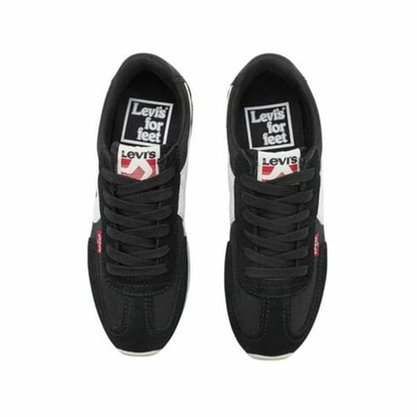 Hverdagssko For Kvinner Levi's Stryder Red Tab S Svart - 36