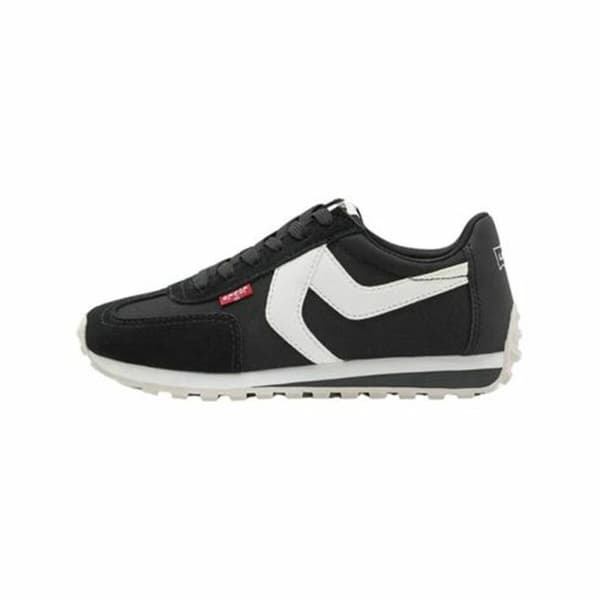 Hverdagssko For Kvinner Levi's Stryder Red Tab S Svart - 36