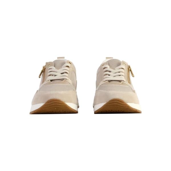 Sneaker Bulmy ljusguld och beige