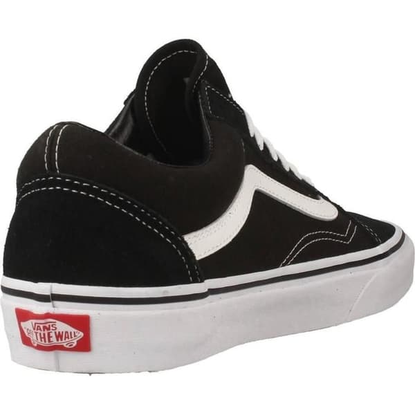 Tennis skor - VANS - Old Skool - Läder - Elastisk - Svart