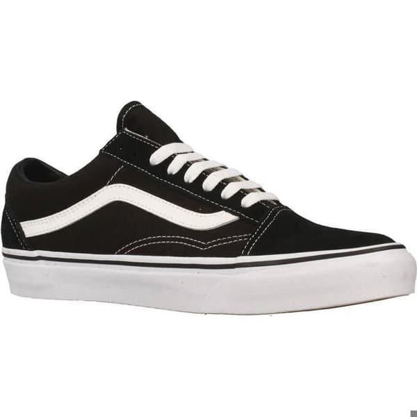 Tennis skor - VANS - Old Skool - Läder - Elastisk - Svart