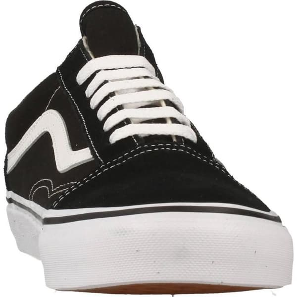 Tennis skor - VANS - Old Skool - Läder - Elastisk - Svart