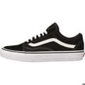Miniatyrbild 2 av 6: Tennis skor - VANS - Old Skool - Läder - Elastisk - Svart