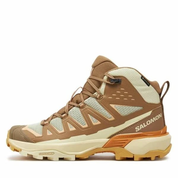 Naisten lenkkikengät Salomon X Ultra 360 Edge Mid Vaaleanruskea - 36 2/3