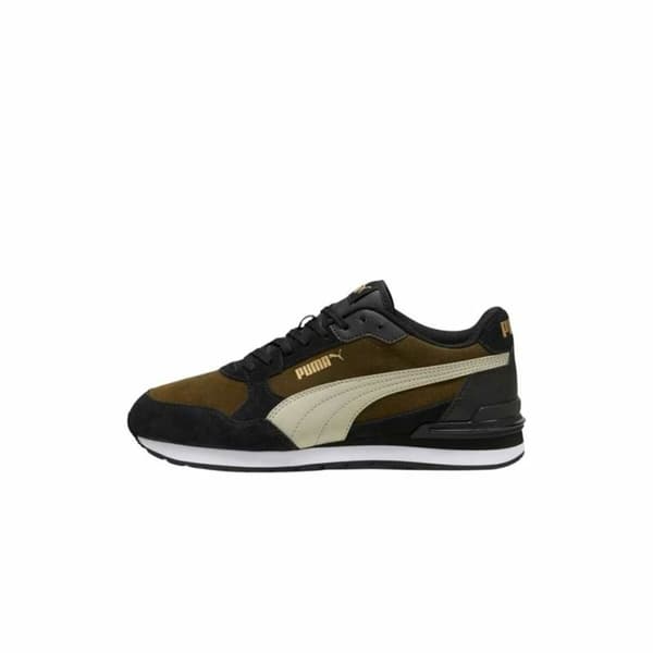 Miesten rennot kävelykengät Puma St Runner V4 Sd Oliivi - 42