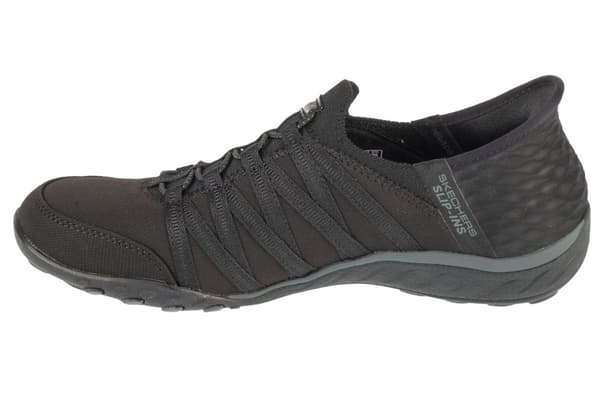 Skechers Slip-ins: Breathe Easy - Roll With Me 100593-BBK, Kvinde, Sneakers, sort