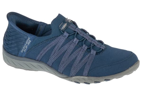 Skechers Slip-ins: Breathe Easy - Roll With Me 100593-NVY, Kvinde, Sneakers, marine blå