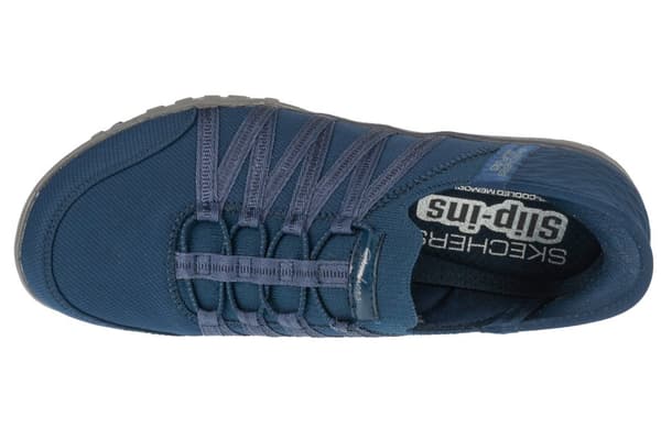Skechers Slip-ins: Breathe Easy - Roll With Me 100593-NVY, Kvinna, Sneakers, marinblå